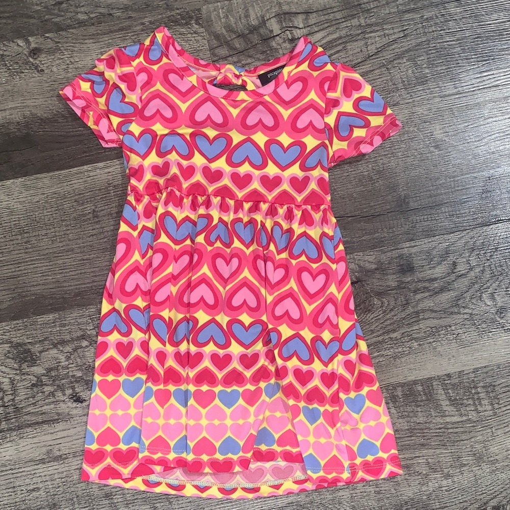 Picapino Heart Dress - Kids size 2T